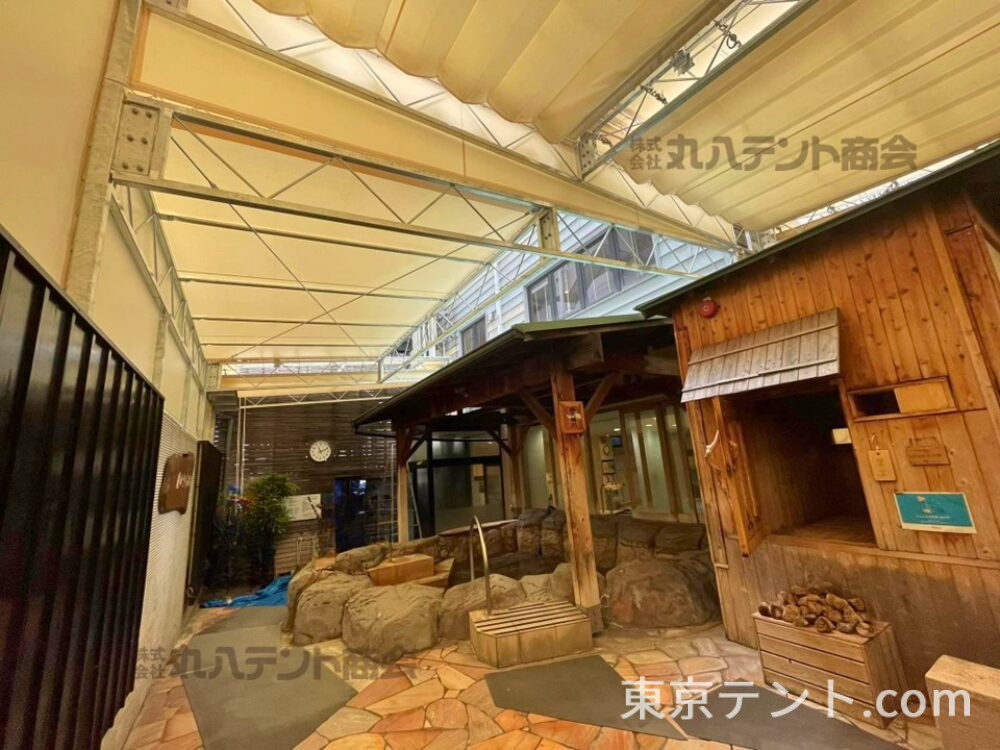 開閉式テント