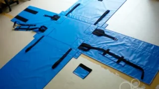 運搬時のキズ・汚れ防止の保護カバーを製作