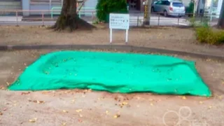 猫除け用の砂場カバーを製作